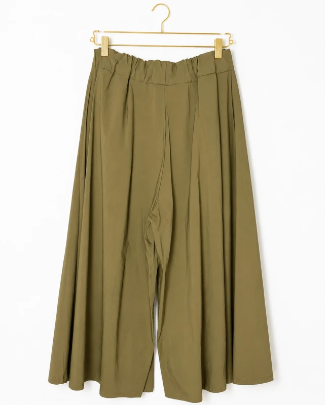 Spodnie kuloty khaki
