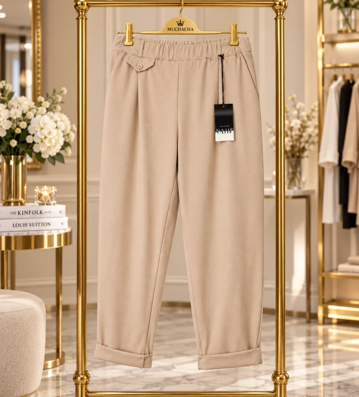 120 Damskie spodnie mom fit w kolorze brudnego pudrowego różu.png