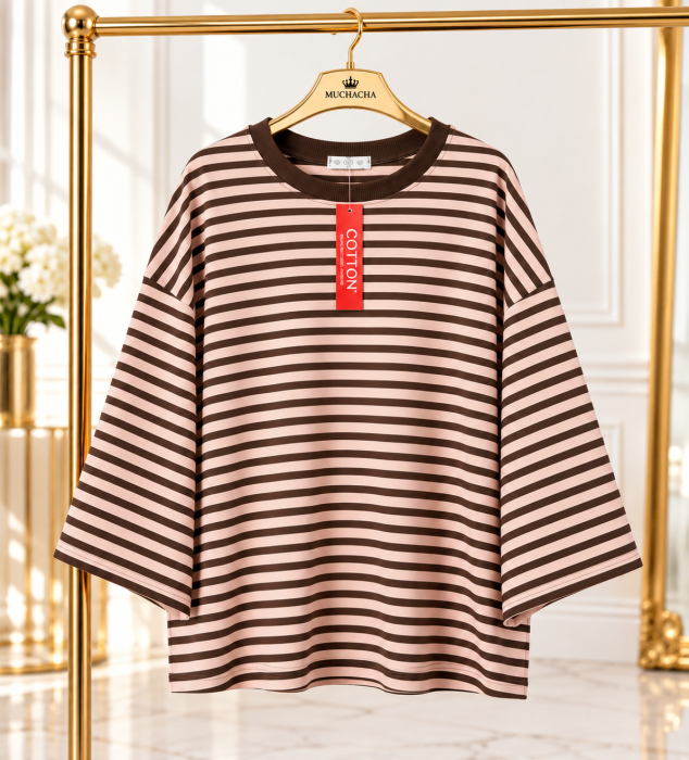 130-tshirt-damski-bluza-paski-róż.png