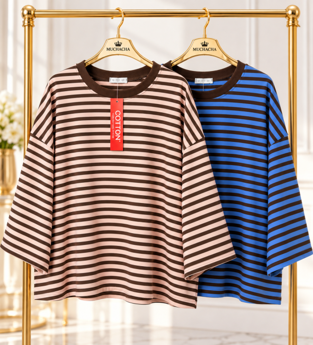 130-tshirt-damski-bluza-paski-róż.png 1.png