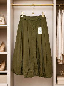 Spodnica-dluga-tulipan-khaki
