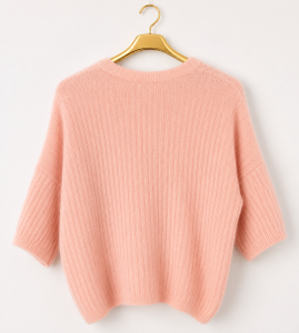 sweter-krotki-rekaw-lekki roz